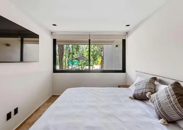 1st Flr Chic Jungle 1br Priv Pool Steam & Gym Tulum