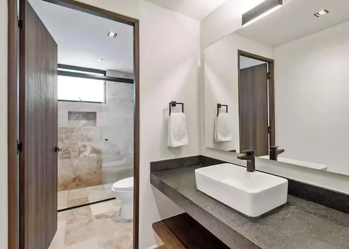 Сasa de vacaciones 1st Flr Chic Jungle 1br Priv Pool Steam & Gym Tulum