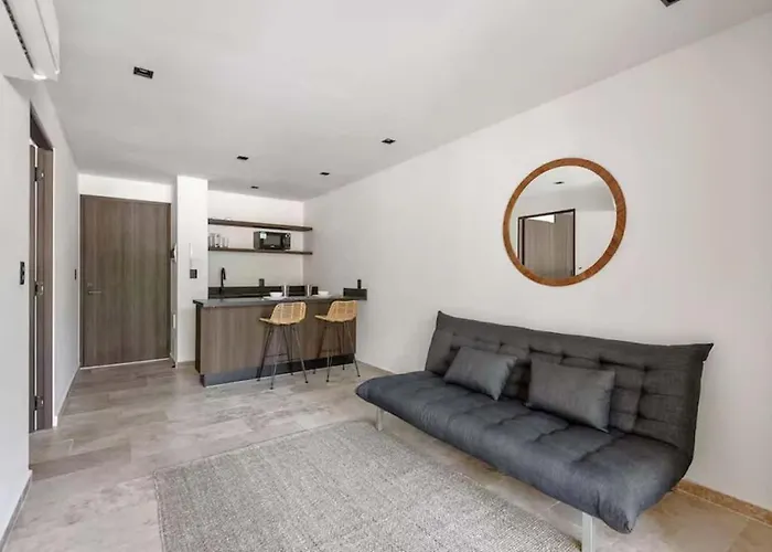Сasa de vacaciones 1st Flr Chic Jungle 1br Priv Pool Steam & Gym *